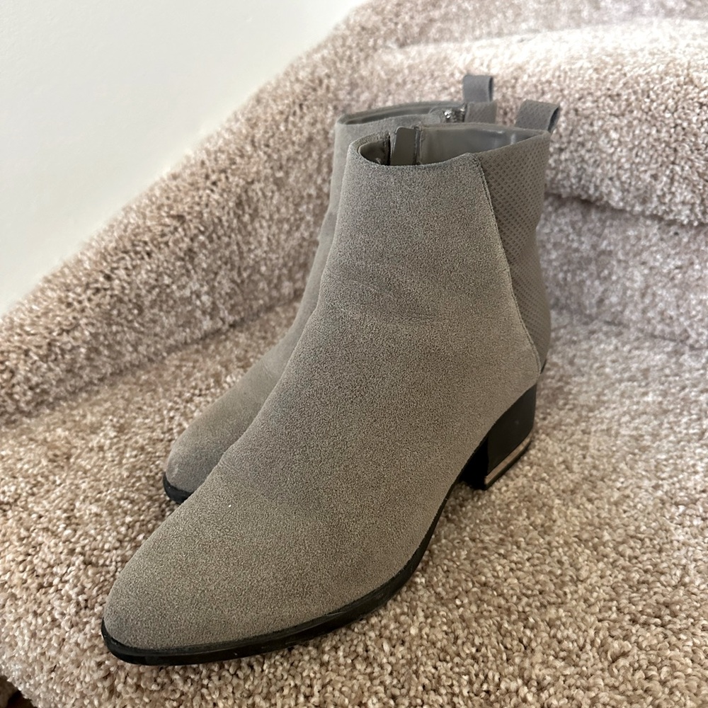 Call It Spring Grey Booties. Size 6. $30. Like new